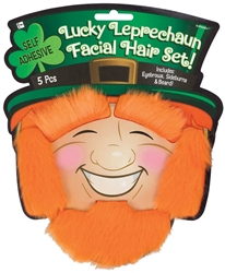 St. Patrick's Day Novelty Facial Hair Set | St. Patrick's Day Facial Hair