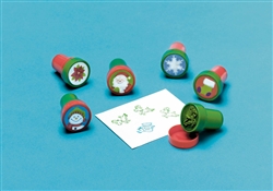 Christmas Plastic Stamper Set | Party Supplies
