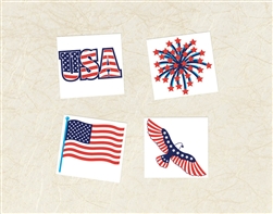 Patriotic Tattoo | Party Supplies