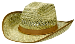 Beach Bum Straw Cowboy Hat | Party Supplies