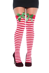 Holiday Thigh High Socks | Party Supplies