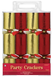 Red/Gold Crackers | Party Favors