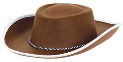 Cowboy Hat - Brown - Child | Party Supplies