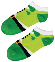 St. Patrick's Day No Show Socks - Leprechaun | St. Patrick's Day Socks