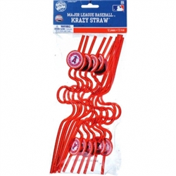 Los Angeles Angels Krazy Straw Favors | Party Supplies