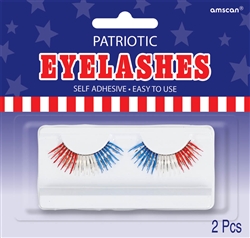 Patriotic Eyelashes | Party Supplies