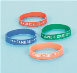 Soccer Fan Attitude Bracelet | Party Supplies