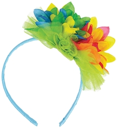 Bright Floral Headband | Party Supplies