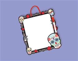 Day of the Dead Die-Cut Dry Erase Board