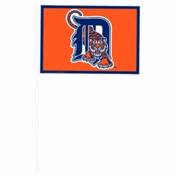 Detroit Tigers Plastic Flags | Party Supplies