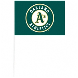 Oakland Athletics Plastic Flags | Party Supplies