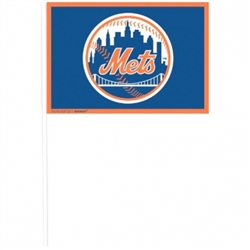 New York Mets Plastic Flags | Party Supplies