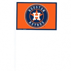 Houston Astros Plastic Flags | Party Supplies