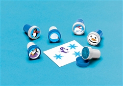 Winter Fun Plastic Stamper Set | Party Supplies