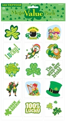 St. Patrick's Day Tattoo MVP Favors | party supplies