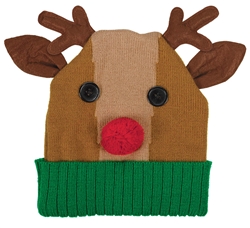 Reindeer Knit Hat | Party Supplies