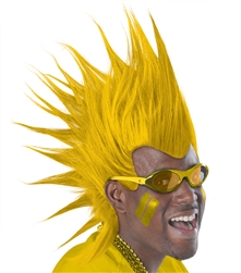 Yellow Mohawk Wig | Party Supplies