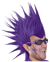 Purple Mohawk Wig | Party Supplies