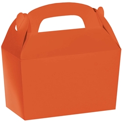 Orange Gable Box | Party Supplies