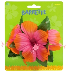 Warm Hibiscus Barrette | Party Supplies