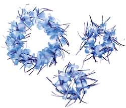 Blue Tinsel Accessory 3-Pack | Party Supplies