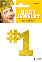 Gold Body Jewelry | Party Supplies