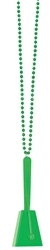 Green Clacker Necklace | Party Supplies