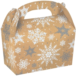 Kraft Large Gable Boxes | Party Supplies