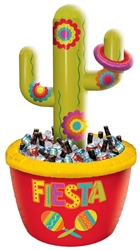Inflatable Cactus Cooler & Ring Toss Game | Party Supplies
