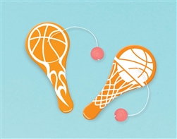 Basketball Fan Paddle Ball Favors | Party Supplies