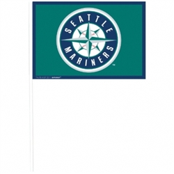Seattle Mariners Plastic Flags | Party Supplies