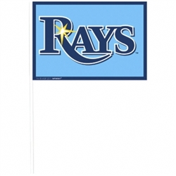 Tampa Bay Rays Plastic Flags | Party Supplies