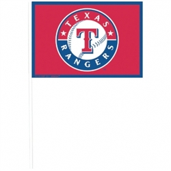 Texas Rangers Plastic Flags | Party Supplies