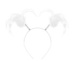 White Ponytail Headbopper | Party Supplies