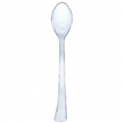 Electroplated Plastic Mini Spoons | Party Supplies
