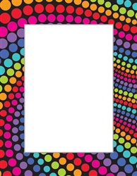 Rainbow Dot Laser Sheets | Party Supplies