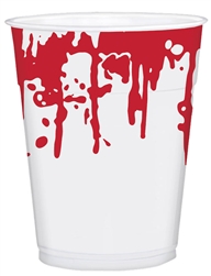 Blood Splattered Printed Cups | Party Supplies