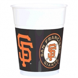 San Francisco Giants Plastic Cups | Party Supplies