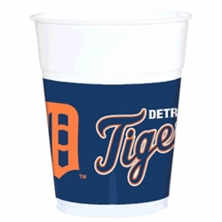Detroit Tigers Plastic Cups | Party Supplies