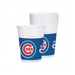 Chicago Cubs Plastic Cups | Party Supplies