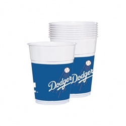 Los Angeles Dodgers Plastic Cups | Party Supplies