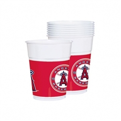 Los Angeles Angels Plastic Cups | Party Supplies