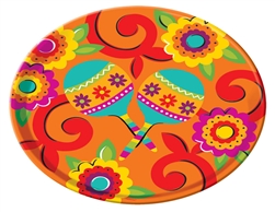 Fiesta Round Platter | Party Supplies