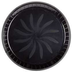 Swirl Tray - Black | Party Supplies