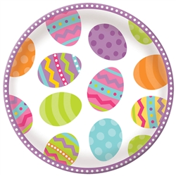 Easter Round Serving Platter | Party Supplies