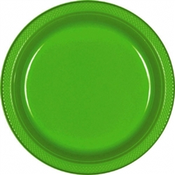 Kiwi Plastic 7" Plates | St. Patrick's Day Tableware