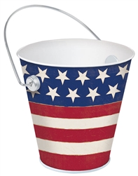 Americana Bucket - Stars | Party Supplies