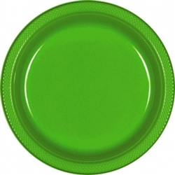 Kiwi Plastic 10Â¼" Plates | St. Patrick's Day Tableware