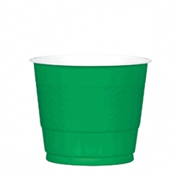 Festive Green 9 oz. Plastic Cups - 20ct | Party Cups
