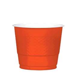 Orange Cups, 9 oz 20 ct | Party Supplies
